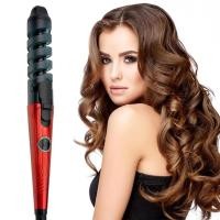 ราคา Stock Elek แบบพกพาไฟฟ้าผม Curler ไอออนลบผมเกลียว Curling Crimper Wand Roller Fast ความร้อนเครื่องจัดแต่งทรงผม EU Plug (7673148984)
