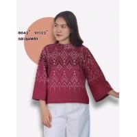 ราคา เสื้อผ้าฝ้ายเชียงใหม่ ใส่ทำงาน ลายขอ มีบริการเก็บปลายทาง เสื้อพื้นเมือง (16124827215)