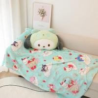 ราคา Sanrio ผ้าห่มหมอนลายการ์ตูนตุ๊กตาผ้าห่มสำหรับเด็กผ้าห่มชนิดหนาผ้าห่มโซฟา (20294360091)