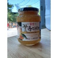 ราคา ชาส้ม ชาพุทรา ผสมน้ำผึ้งเกาหลี kkoh shaem original tea 580g 1kg ชาน้ำผึ้งเกาหลี คอลเลกชั่นแบรนด์ honey citron 꽃샘 차 컬렉션 (17225978782)