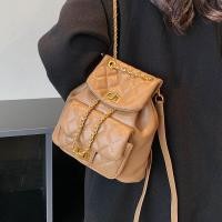 ราคา กระเป๋าเป้สะพายผู้หญิงเรียบหรู ดูแพง Mini chain backpack (17945569451)