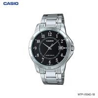 ราคา Casio นาฬิกาข้อมือ ผู้ชาย สายสเตนเลสสตีล รุ่น MTP V004D MTP V004D 1B MTP V004D 1B2 MTP V004D 2B (19459678610)