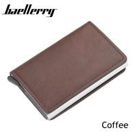 ราคา Baellerry ที่ใส่บัตรเครดิตกระเป๋าใส่บัตรอลูมิเนียมใหม่เคสใส่บัตรหนังป๊อปอัพ RFID กระเป๋าใส่เหรียญที่ใส่บัตรปี2022 (12756579100)