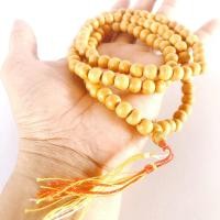ราคา ประคำ 108 เม็ด Rosary ลูกประคำไม้ สร้อยสวดมนต์ (15674426451)