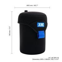 ราคา JJC กระเป๋าใส่เลนส์นีโอพรีนตัวป้องกันเลนส์สำหรับ Canon Nikon Fuji Fujifilm Olympus Panasonic Samsung Sigma เลนส์ Tamron นุ่มสบายทนทานและยืดหยุ่นพร้อมคาราไบเนอร์ (9347858799)