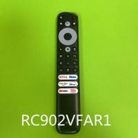 ราคา ใหม่ Original RC902V FMR1 FAR1สำหรับ TCL 8K QLED Smart Voice รีโมทคอนล50P725G 55C72 8 X925PRO 65X925FFALCON 75H720 (18021941763)