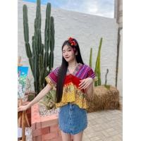 ราคา เสื้อคอวีกะเหรี่ยง เสื้อเด็กดอย เสื้อพื้นเมือง (20949484936)