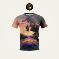 ราคา เสื้อเกมส์เด็กและผู้ใหญ่ DOTA2 เสื้อยืดลายเกรดพรีเมียม รหัสB7 (8145673468)