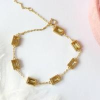 ราคา Rosenmarry ข้อมือพลอยแท้ซิทรินเรือนเงินแท้925เครื่องประดับอัญมณี แหวนพลอยเสริมดวงจัดส่งฟรี RB004C (18566727404)