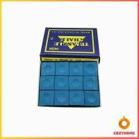 ราคา Cozy ชอล์กฝนหัวคิว สีน้ำเงิน กล่องละ 12 อัน Billiard Chalk (20967233851)