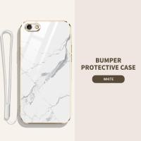 ราคา VRQR เคสเคลือบสี่เหลี่ยมหรูหราสำหรับ OPPO A59 F1S F5 A79 F7 A3 A71 A83 A1 A39 A57 2016 เคสโทรศัพท์ป้องกันเลนส์เต็มรูปแบบพร้อมฟรีสายคล้องเคสกันกระแทกพิมพ์ลายหินอ่อนเรียบ (19334110640)