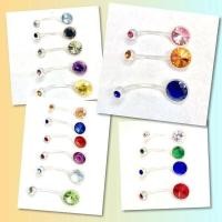 ราคา จิวสะดือพลาสติก ซิลิโคน จิวสะดือ จิวใส่สะดือ เครื่องประดับร่างกาย ประดับคริสตัลแท้ เหมาะกับคนแพ้ง่าย น้ำหนักเบา สวมใส่ง่าย (16479359265)