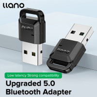 ราคา LLANO 5 3บลูทูธ5 0 5 1 4 0ดองเกิ้ลอะแดปเตอร์60เมตรเครื่องรับส่งสัญญาณเข้ากันได้กับคอมพิวเตอร์หูฟังไร้สายลำโพงคอมพิวเตอร์เมาส์ไร้สายบลูทูธตัวรับส่งสัญญาณเครื่องเสียงเพลง (6375914392)