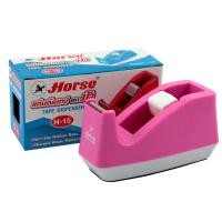 ราคา HORSE แท่นตัดเทป แกน 1 นิ้ว ตราม้า H 15 Tape Dispenser คละสี (14254916753)