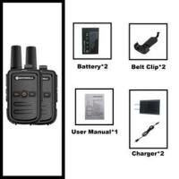 ราคา วิทยุสื่อสารโมโตโรล่า อินเตอร์คอมC51 Motorola Walkie Talkie C51 MINI เครื่องส่งรับวิทยุสองทาง5W 16ช่อง วิทยุ ยาว 5KM กันน้ำ UHF Walkie Talkie two way radio 2 8pcs (20907334895)