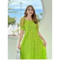 ราคา Sale เดรส ผีเสื้อ ป้าย Love Lady sz L (21240149478)