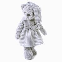 ราคา ตุ๊กตาหมีตุ๊กตาสัตว์ ของเล่นตุ๊กตา เหมาะสำหรับตกแต่งสถานรับเลี้ยงเด็ก ของขวัญเด็ก กระต่ายสีเทาปุยน่ารักพร้อมชุดของเล่นเด็ก (16274247648)