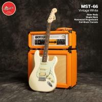 ราคา Maya MST 66 กีตาร์ไฟฟ้า ทรง Strat 22 เฟรต ไม้อัลเดอร์ คอเมเปิ้ล ปิ๊กอัพ HSS Full Block Tremolo Japan Since 1970 ประกันศูนย์ 1 ปี (20651974344)