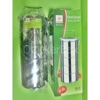 ราคา ปิ่นโตสแตนเลส 5 ชั้น ปิ่นโตใส่อาหาร ปิ่นโตเก็บอุณหภูมิ 14 ซม Food Carrier (813268655)