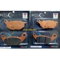 ราคา ผ้าเบรคหน้าและหลัง ยามาฮ่า YZF R3 MT 03 Yasaki revoteq แท้ (16218590531)