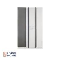 ราคา ผ่อน 0 Livinghome FurnitureMall ตู้เสื้อผ้า 3 บานเปิด ขนาด 120x52x200 cm รุ่น MARCH (11175013459)