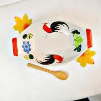 ราคา ชามเรือ 7นิ้ว 9นิ้ว 10นิ้ว ชามก๋วยเตี๋ยว ชามใส่ก๋วยเตี๋ยว ชามร้านก๋วยเตี๊ยว ชาม สีทูโทน ชามไก่ ทนความร้อน (17508961793)