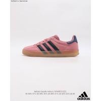 ราคา Adidas Originals Gazelle Indoor Sneakers Vintage Low Top Shoes with Soft Suede and Durable Leather Lining รองเท้าผ้าใบผู้ชาย รองเท้ากีฬา รองเท้าเทรนนิ่ง รองเท้าวิ่งเทรล รองเท้าผ้าใบสีดำ (20646391487)