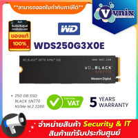 ราคา WDS250G3X0E WD 250 GB SSD BLACK SN770 NVMe M 2 2280 By Vnix Group (14580317469)