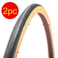 ราคา KENDA ยางจักรยานแบบเรโทร700Cยางจักรยานเสือหมอบ700x23C น้ำหนักเบา430G ยางจักรยานฟิกซ์รถแข่งสีแดงสีเหลืองด้านข้างยางสีเหลือง110PSI K193 (16549804458)