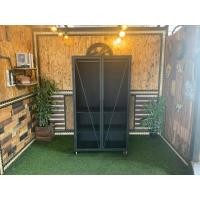 ราคา IRONSERVICE ตู้เก็บของ มีราวแขวน มีล้อเลื่อน โครงเหล็กใช้เป็นเหล็กกันสนิม ตกแต่งบ้าน ห้องนั้งเล่น ห้องรับแขกสวยงาม จัดส่งรวดเร็ว (21093493835)