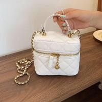 ราคา Chanel mini box กระเป๋าใบเล็ก เย็บตาราง สะพายข้าง กระเป๋าสะพาย กระเป๋าถือ กระเป๋าแฟชั่น เกาหลี เกรดพรีเมียม ใช้ได้ทุกวัน งานเนียบงานดี (9942226102)