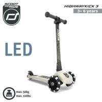 ราคา ของแท้ประกันศูนย์ Scoot Ride รุ่น HighwayKick3 ล้อ LED (19319087320)