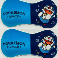 ราคา หมอนรองคอ 1คู่ โดเรม่อน Doraemon SPACE สินค้าลิขสิทธิ์แท้ แบบผ้า หมอนรอ กระดูก หนานุ่ม พอดีคอ DORAEMON แท้ (20489817457)
