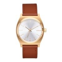 ราคา Nixon Time Teller NXA13735168 00 นาฬิกาผู้หญิง สายหนัง Light Gold White Sunray (18220998099)