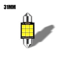 ราคา 2ชิ้นใหม่พู่ห้อย31มม 36มม 39มม 41มม C10W หลอดไฟ LED C3W รถสว่างมากไฟโดมแคนบัสภายในรถยนต์โคมไฟอ่านหนังสือสีขาว12V (20344447649)