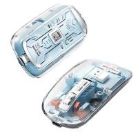 ราคา GOOJODOQ DPI เมาส์บลูทูธไร้สายหน้าจอดิจิตอลโปร่งใสเมาส์เงียบแบบชาร์จไฟได้เมาส์สำหรับแล็ปท็อปไอแพดโทรศัพท์แท็บเล็ตเมาส์ตั้งโต๊ะแอนดรอO (21126081621)