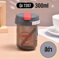 ราคา 7207 แก้วน้ำเด็ก 300ml แก้วน้ำ แก้ว มีฝาเกิด ปิด พร้อมหลอดยาง (21172965997)