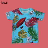ราคา พร้อมส่ง เสื้อลายดอกเด็ก เสื้อยืดเด็ก เสื้อสงกรานต์ เสื้อคอกลม เสื้อลายดอกสงกรานต์ เสื้อเที่ยวทะเล (16354020008)
