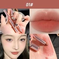 ราคา ดินสอเขียนขอบปากแบบหมุนปากกาลิปสติกสีน้ำตาลนู้ดกันน้ำแต่งหน้าหญิงดินสอแกะสลักเส้นขอบปากแบบติดทนนาน (20536779193)