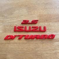 ราคา โลโก้ 2 5 ISUZU Di TURBO ตัวหนังสือฝาท้าย จำนวน 3 ชิ้น (8486918940)