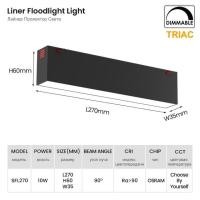 ราคา ABNU 35mm TRIAC Dimming 24V Magnetic Track Light System Ceiling Line Spotlight Downlight Living Room Linear Lamp Series (18814288179)