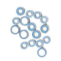 ราคา 16PCS Rubber Sealed Ball Bearing Kit for Tamiya TT02 TT 02 TT02D TT 02D 1 10 RC Car Upgrades Parts Accessories (17424458530)