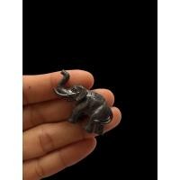 ราคา รูปหล่อข้างเนื้อโลหะทองเหลืองรมดำ ขนาด4cm ผ่านพิธีกรรมปลุกเสกเรียบร้อย (7579601328)