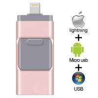 ราคา มีสต็อก ฟรี COD OTG USB แฟลชไดรฟ์สำหรับ iPhone 64Gb 128Gb เพ็นไดรฟ์32GB 256GB Usb Stick 16GB หน่วยความจำแฟลชไดรฟ์สำหรับ iPhone 6 7 8S X xr xs (5445332427)