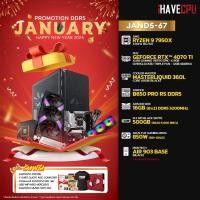 ราคา iHAVECPU คอมประกอบ JAND5 67 AMD RYZEN 9 7950X 4 5GHz 16C 32T PNY GEFORCE RTX 4070 TI XLR8 GAMING VERTO EPIC X RGB OVERCLOCKED TRIPLE FAN 12GB GDDR6X ASROCK B650 PRO RS DDR5 APACER NOX 16GB 8x2 DDR5 52