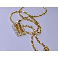 ราคา สร้อยคอ โชคเกอร์คอ พร้อมจี้ลูกคิด เศษทองคำแท้ สร้อยคอผู้หญิง สร้อยคอไม่ลอก สร้อยคอแฟชั่น สร้อยคอไม่ลอกไม่ดำ สร้อย choker (20953432038)