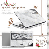 ราคา Precut แล็ปท็อปสติ๊กเกอร์หินอ่อนสีขาวปกแล็ปท็อปผิวพีวีซีใบไม่มีเครื่องหมายกาวสำหรับ Acer แล็ปท็อป Aspire V15 Nitro AN515 56 SF314 42 A315 58 E5 476แป้นพิมพ์เล่นเกมผิวฟิล์มแล็ปท็อป (15877506612)