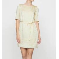 ราคา G2000 เดรสผู้หญิงแขนสั้นพิมพ์ลาย ชุดเดรสแขนสั้นสีเหลือง ทรง ? ? ? ? ? ? ? ? ? ? ชุดเดรสทำงานผู้หญิง (20615924128)