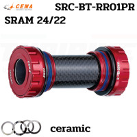 ราคา กะโหลกจักรยานแบบเกลียวแกนคาร์บอน CEMA CERAMIC BEARING SRC BT RR01PR สำหรับขาจาน SRAM (14837881662)