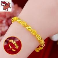 ราคา ทองอิตาลี 18k สร้อยข้อมือทองครึ่งสลึง สร้อยข้อมือหัวใจดอกไม้รูปตัว S น้ำหนักทอง 0 9 กรัม ทองคำแท้ 96 5 สร้อยข้อมือทอง ไม่ลอกไม่ดํา งานฝีมือจากช่างเยาวราช (21249159915)